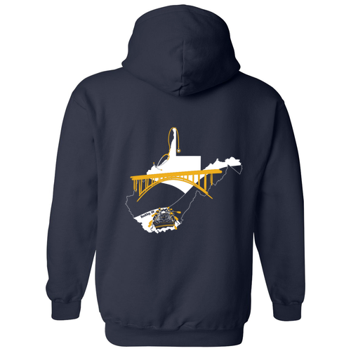 Gildan Heavy Blend Hooded Sweatshirt -- Navy