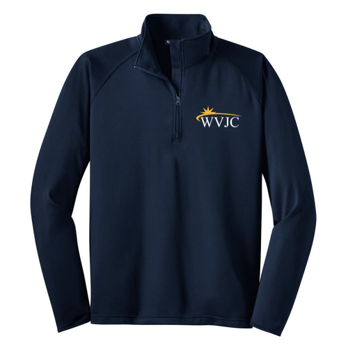 Sport Tek Sport Wick Stretch Half Zip Pullover -- True Navy