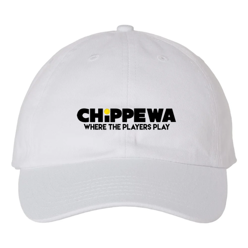 Valucap Bio-Washed Unstructured Hat -- White