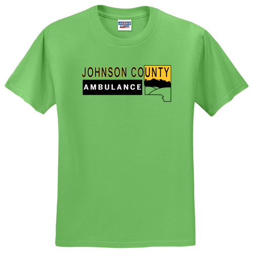 Jerzees Heavyweight 50/50 Adult T-Shirt -- Kiwi