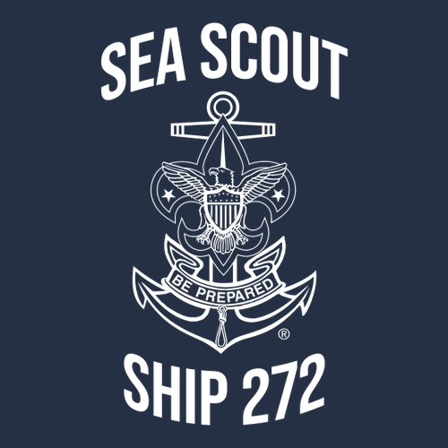 A4 Youth Cooling Performance Crew -- Navy (Single Anchor)