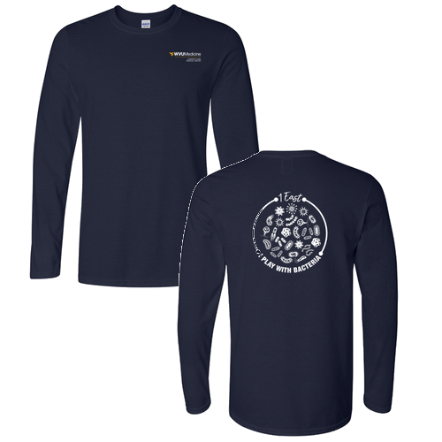 Gildan Softstyle Longsleeve T Shirt -- Navy