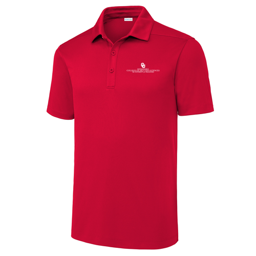 Sport-Tek Posi-UV Pro Polo -- Embroidered True Red