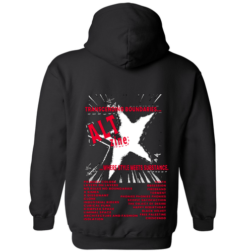 Gildan Heavy Blend Hooded Sweatshirt -- Black