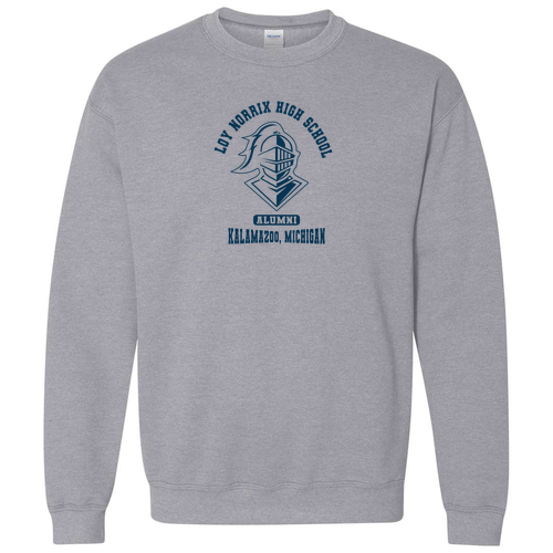 Gildan Heavy Blend Crew Neck Sweatshirt -- Sport Grey