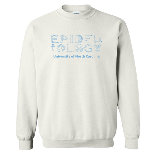 Gildan Heavy Blend Crew Neck Sweatshirt -- White