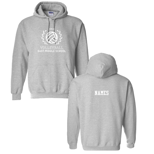 Gildan Heavy Blend Hooded Sweatshirt -- Sport Grey