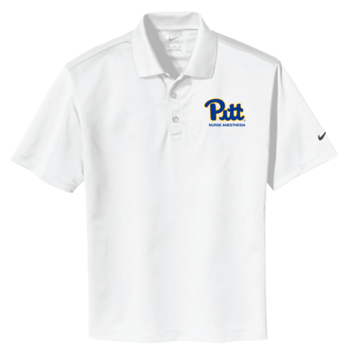 Nike Golf Tech Basic Dri Fit Polo -- White