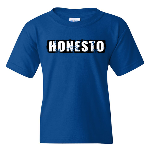 Youth Blue House Gildan Tee