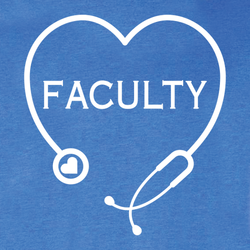 Faculty Bella+Canvas Unisex Heather Cvc Long Sleeve Tee- Heathers -- Heather True Royal