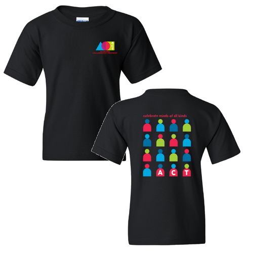 Gildan Heavy Cotton Basic Youth T-Shirt -- Black