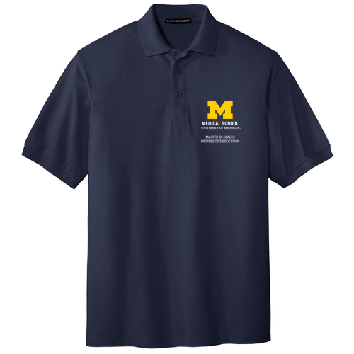 Mens/Unisex Port Authority Silk Touch Sport Shirt -- Navy