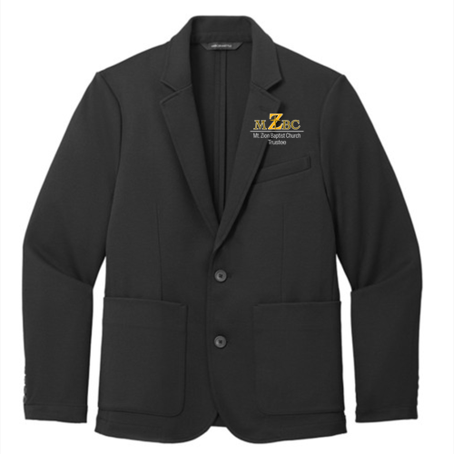 Mercer+Mettle ™ Relaxed Knit Blazer -- Deep Black