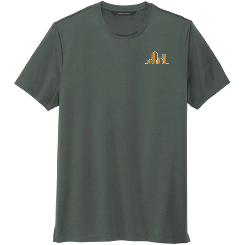 Mercer+Mettle Stretch Jersey Crew -- Anchor Grey