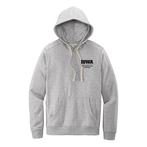 District Re-Fleece Hoodie -- Light Heather Grey