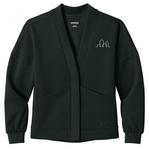 OGIO Women’s Transcend Cardigan -- Blacktop