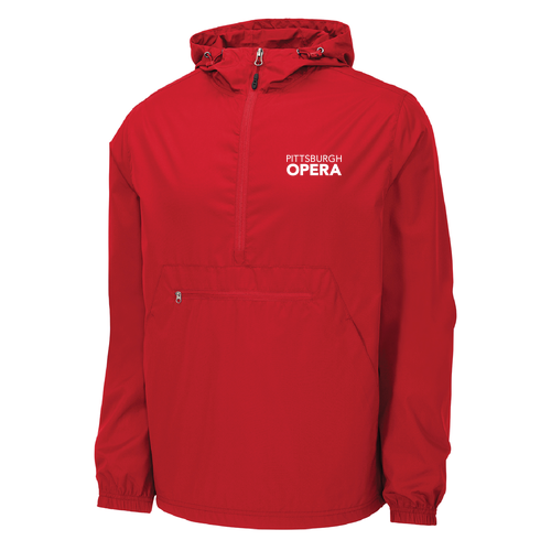 Sport-Tek Packable Anorak -- True Red