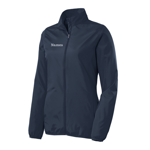 HVI Port Authority Ladies Zephyr Full-Zip Jacket -- Dress Blue Navy