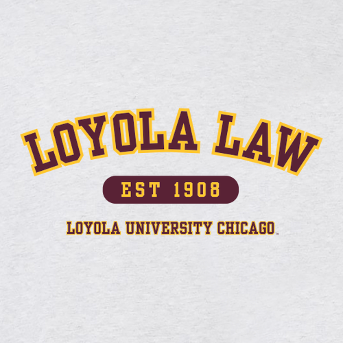 Loyola Law Crewneck Sweatshirt -- Ash