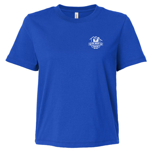 BELLA + CANVAS Women's 6 oz Heavyweight Tee -- True Royal