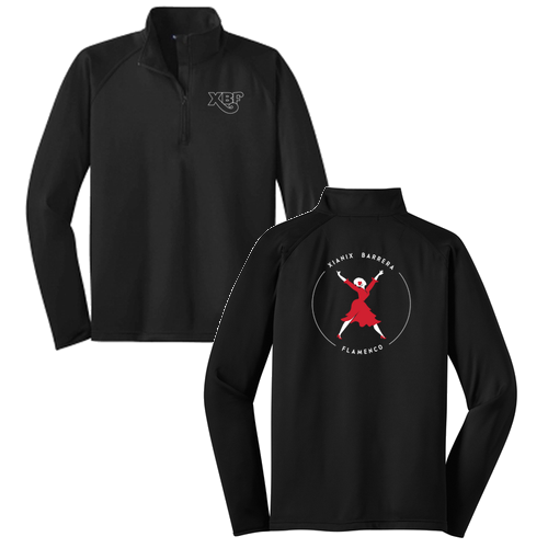 XBF Performance Half Zip Pullover -- Black