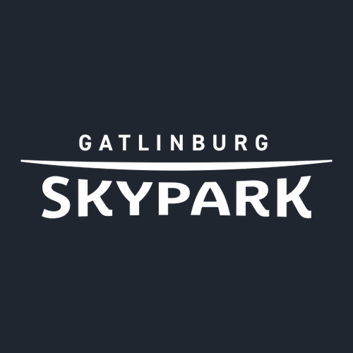Gatlinburg Skypark Logo 1 White Ink -- Short Sleeve Midnight Navy