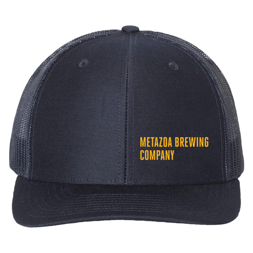 Richardson Snapback Trucker Cap -- Navy