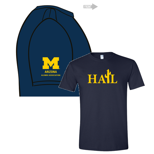 Gildan SoftStyle Fitted T-Shirt -- Navy, Hail