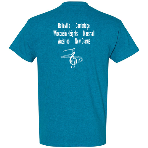 Gildan Cotton T-Shirt Adult-- Antique Sapphire