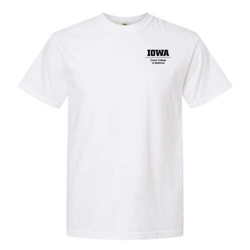 Embroidered Comfort Colors Heavyweight Adult T-Shirt -- White