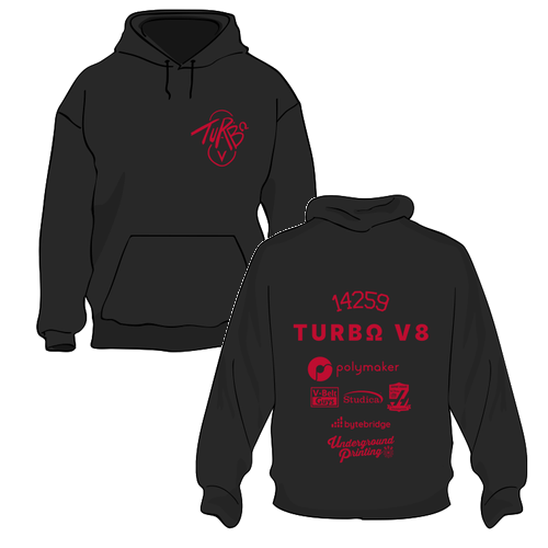 Gildan Heavy Blend Hooded Sweatshirt -- Black