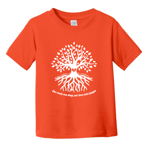 Toddler Fine Jersey Tee -- Orange