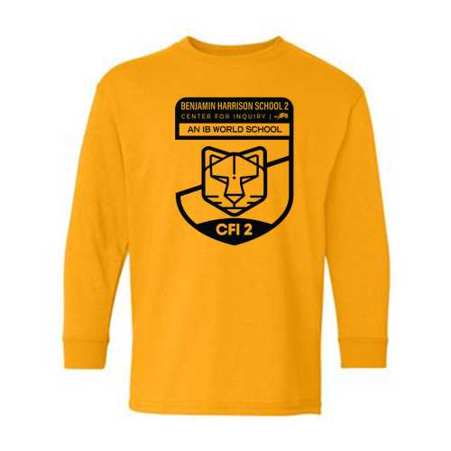 Youth Cotton Longsleeve -- Gold
