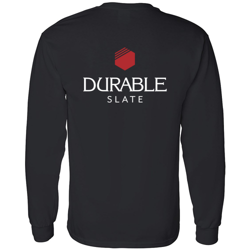 Gildan Heavy Cotton Longsleeve Basic T-Shirt -- Black