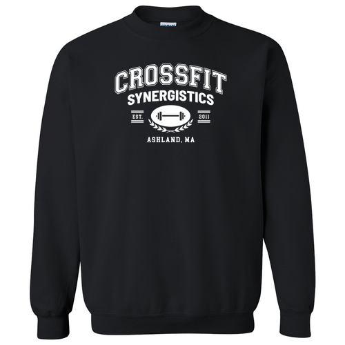 Gildan Heavy Blend Crew Neck Sweatshirt -- Black