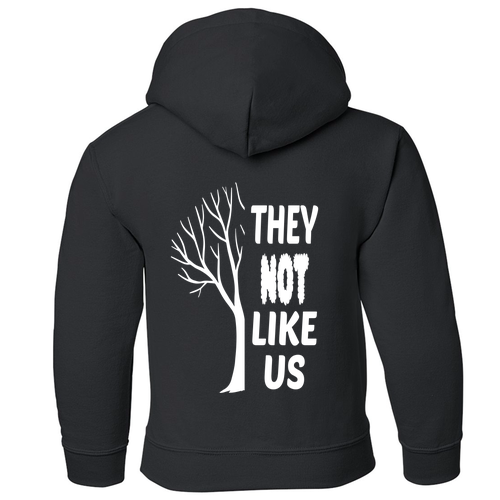 Youth Gildan Hooded Sweatshirt -- Black
