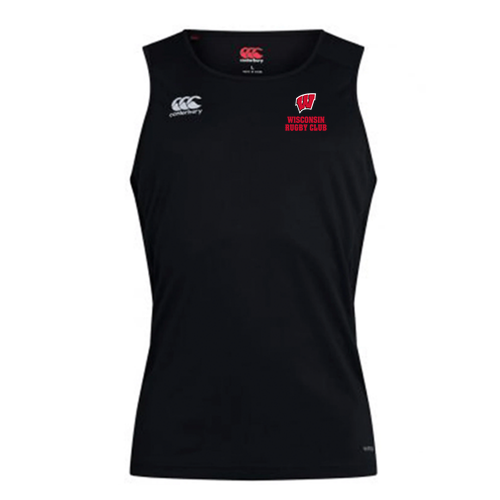 Canterbury Club Dry Singlet -- Black