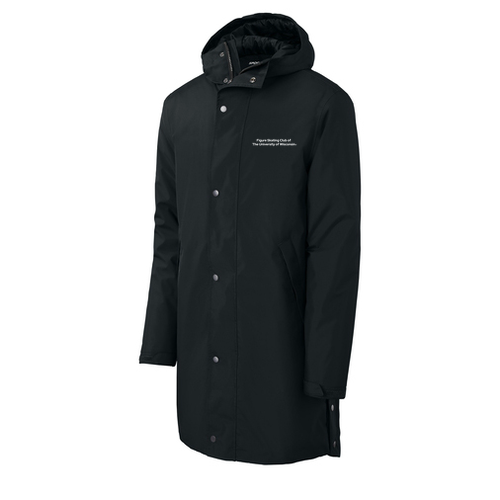 Sport-Tek Waterproof Insulated Sideline Parka -- Black