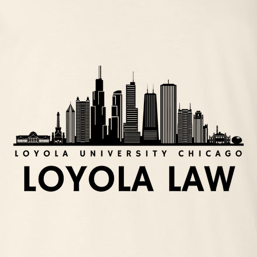 Chicago Skyline Tote -- Natural