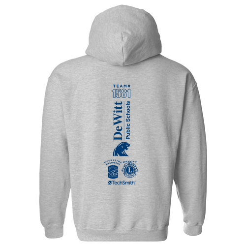 Gildan Heavy Blend Hooded Sweatshirt -- Sport Grey