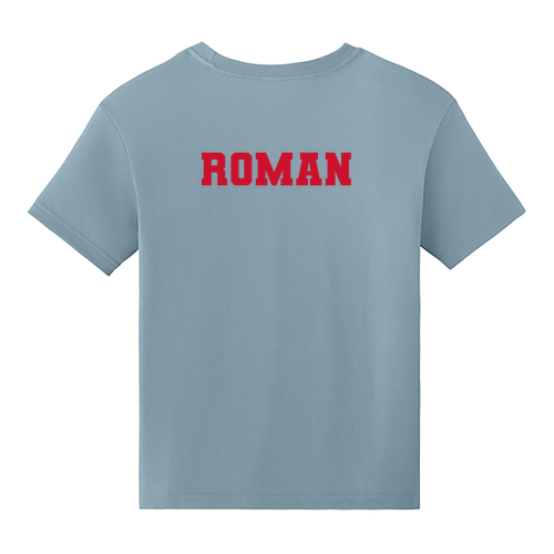 Youth Heavyweight Tee -- Vintage Denim ROMAN