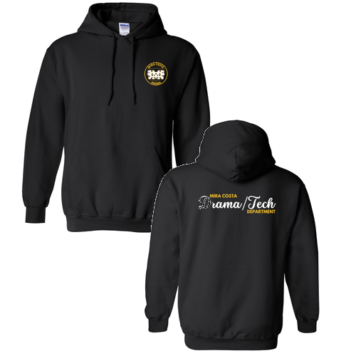 Gildan Heavy Blend Hooded Sweatshirt --- Black