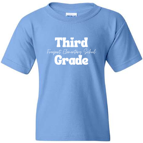 Youth Class Wolfe Carolina Blue Tee