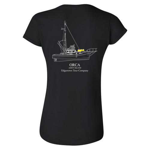 Ladies 50th Anniversary Tee -- Black