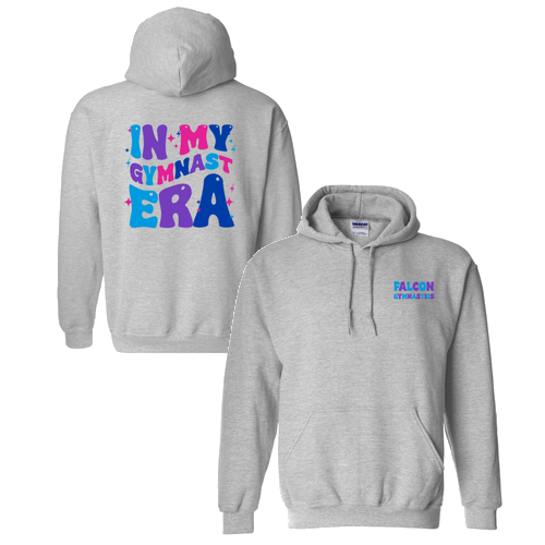Gymnast Era Hooded Sweatshirt -- Sport Grey