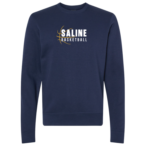 J. America BTB Fleece Crew -- True Navy