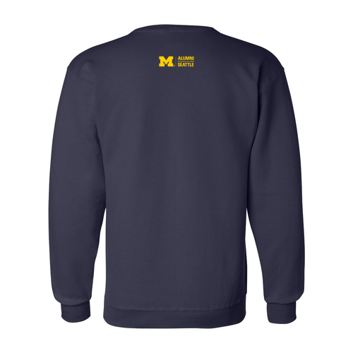 Champion Powerblend Crewneck Sweatshirt -- Navy