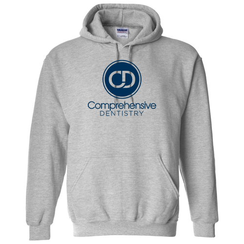 Heavy Blend Hooded Sweatshirt -- Sport Grey