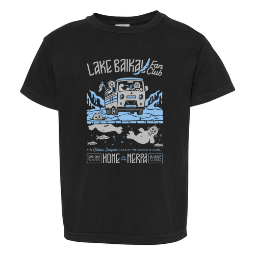 YOUTH Comfort Colors Ring Spun Cotton Tee -Lake Baikal- Black