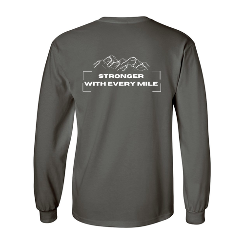 Gildan Heavy Cotton Longsleeve Basic T-Shirt -- Charcoal